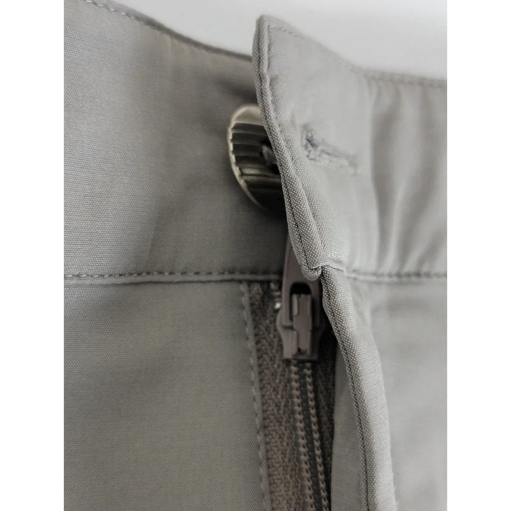 Tehama Carbon Tech Performance Shorts Women's 10 Gray Outdoor Golf Hiking